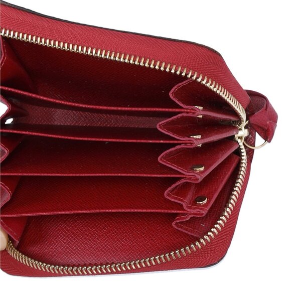 Louis Vuitton Monogram Zippy Multicartes Card Case Fuchsia Pink - Picture 8 of 8